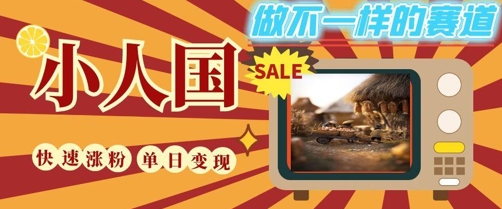 DeepSeek+绘图+视频制作小人国微观视频，小白轻轻松松上手，条条爆款，条条变现，单日就能收益-大叔网创联盟