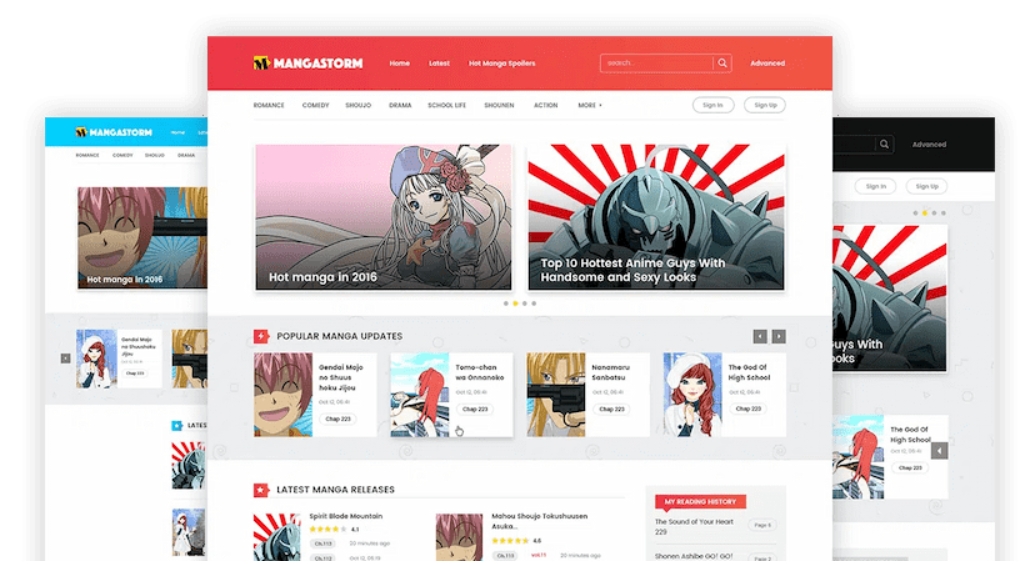 Madara 2.2.2.1主题源码 响应式WordPress漫画小说主题模板-大叔网创联盟