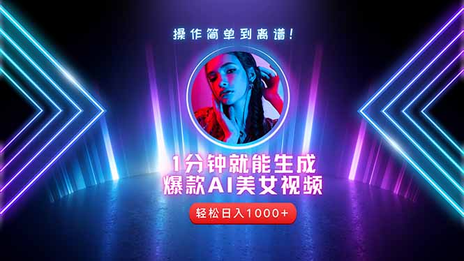 （14702期）2025年最强副业：用AI做短视频，从零开始打造爆款账号！-大叔网创联盟