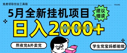 5月最新挂G项目8.0玩法，纯手机操作，稳稳日入1k+【揭秘】-大叔网创联盟