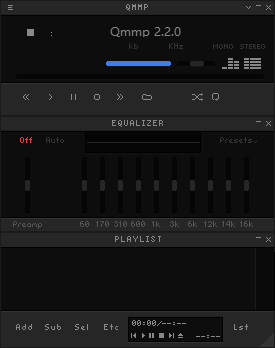 Qmmp开源音乐播放器v2.2.7便携版-大叔网创联盟