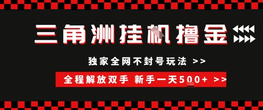 三角洲全自动挂G撸金，新手轻松一天5张+，无脑搬砖【揭秘】-大叔网创联盟